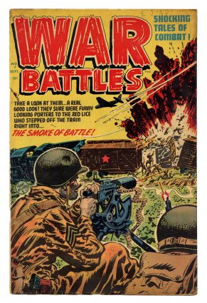 Front cover of WAR BATTLES #7