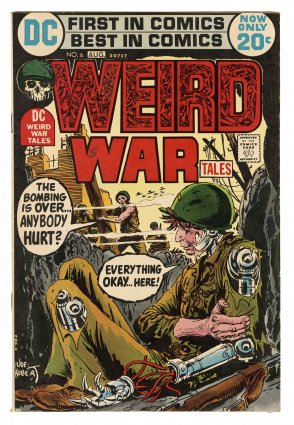 Front cover of WEIRD WAR TALES #6