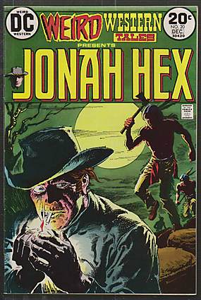 Front cover of WEIRD WESTERN TALES #20