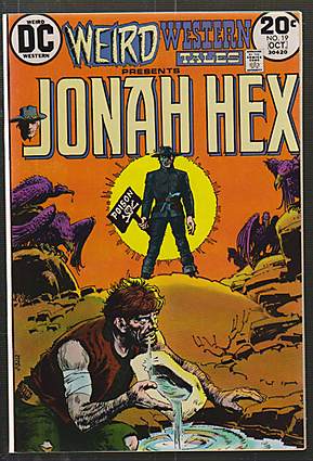 Front cover of WEIRD WESTERN TALES #19