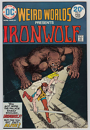 Front cover of WEIRD WORLDS 1972-74 #9