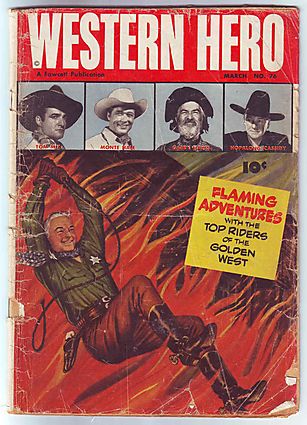 Front cover of WESTERN HERO #76