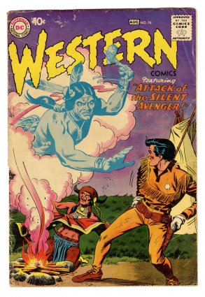 Front cover of WESTERN COMICS (1948-61) #76