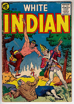 Front cover of WHITE INDIAN #15