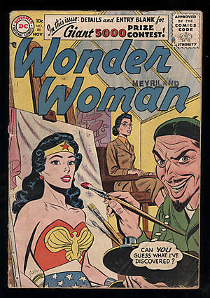 Front cover of WONDER WOMAN #86