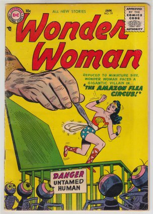 Front cover of WONDER WOMAN #79