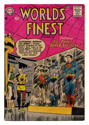 Front cover of WORLD'S FINEST COMICS (1941-86) #91