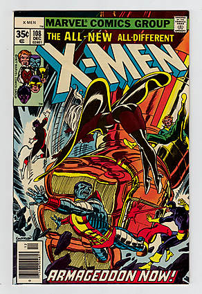 Front cover of X-MEN (1963-2011) #108