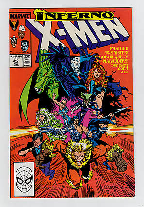 Front cover of X-MEN (1963-2011) #240