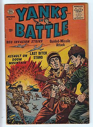 Front cover of YANKS IN BATTLE #3