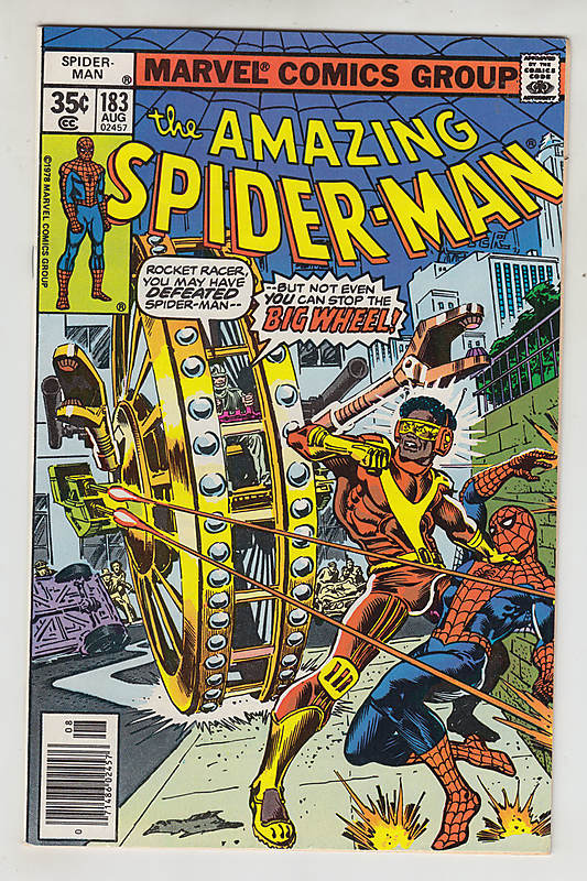 Front cover of AMAZING SPIDER-MAN (1963-98; 2003-13) #183