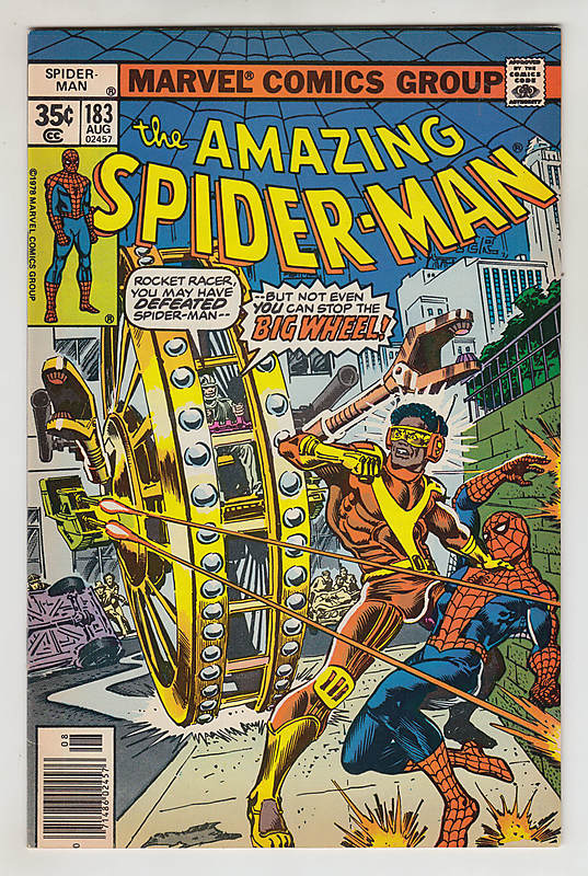 Front cover of AMAZING SPIDER-MAN (1963-98; 2003-13) #183