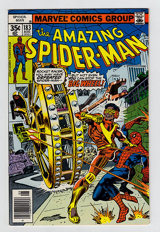 Front cover of AMAZING SPIDER-MAN (1963-98; 2003-13) #183