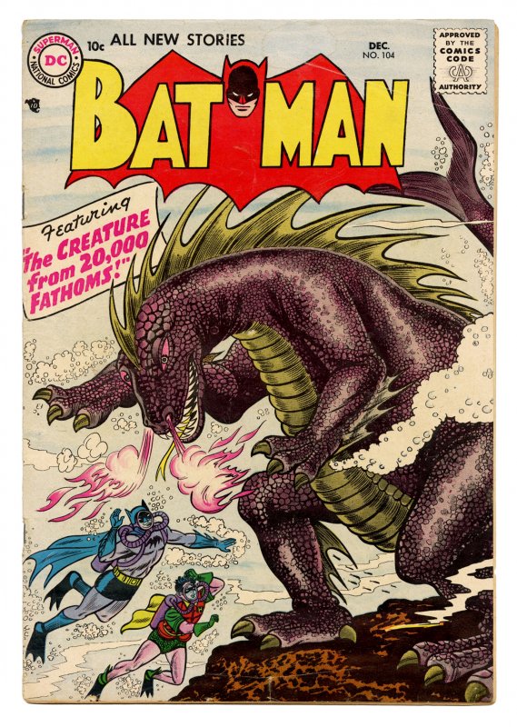 Front cover of BATMAN (1940-2011) #104