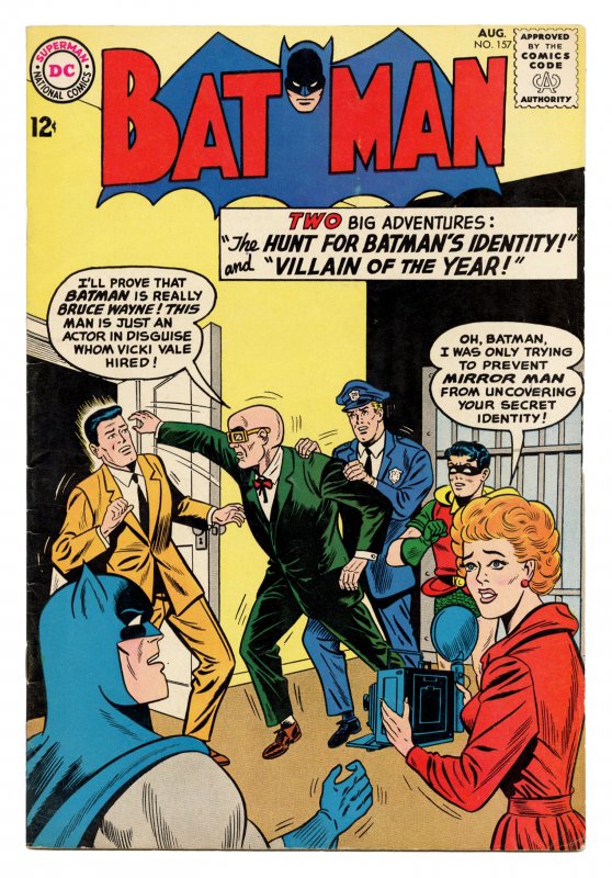 Front cover of BATMAN (1940-2011) #157