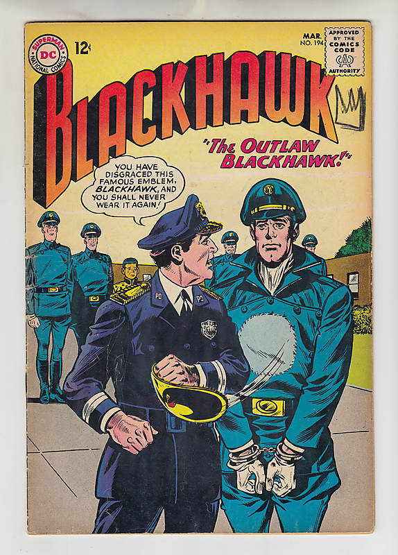 Front cover of BLACKHAWK (1957-84) #194