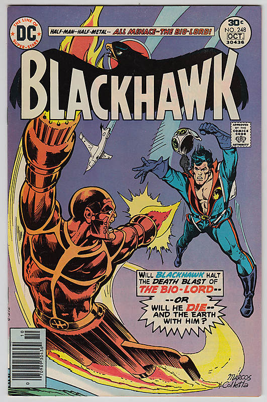 Front cover of BLACKHAWK (1957-84) #248