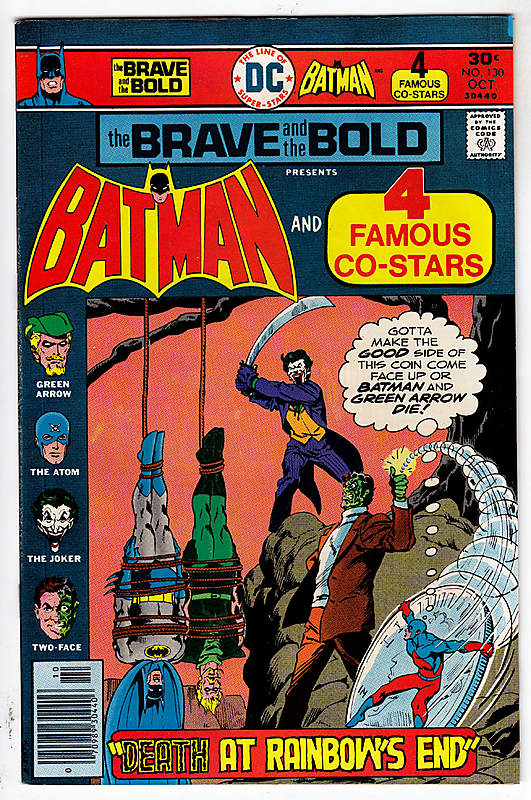 Front cover of BRAVE AND THE BOLD, THE (1955-83) #130