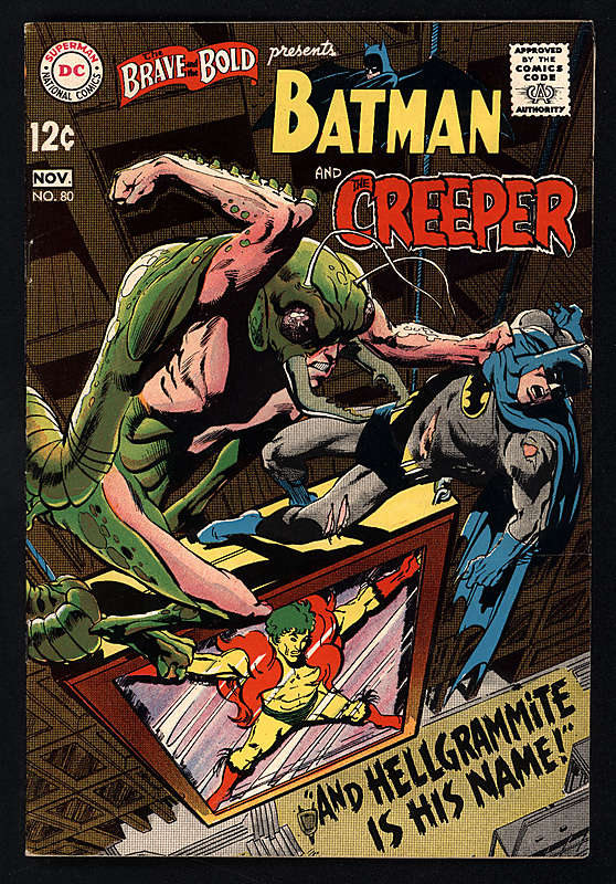 Front cover of BRAVE AND THE BOLD, THE (1955-83) #80