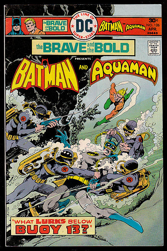 Front cover of BRAVE AND THE BOLD, THE (1955-83) #126