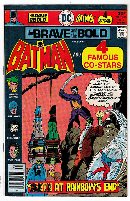 Front cover of BRAVE AND THE BOLD, THE (1955-83) #130