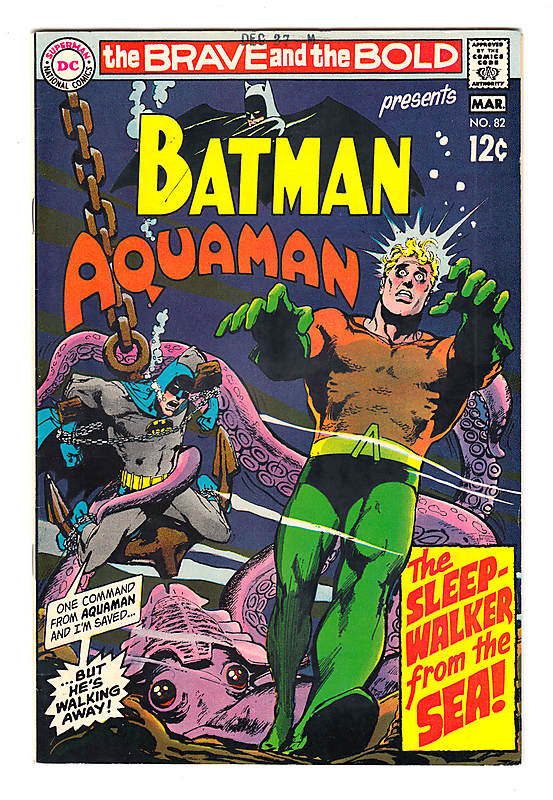 Front cover of BRAVE AND THE BOLD, THE (1955-83) #82