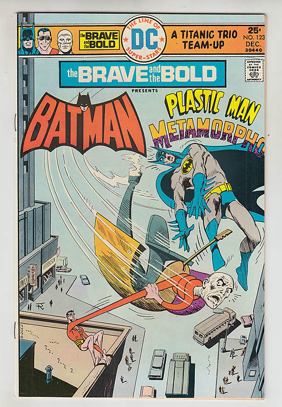 Front cover of BRAVE AND THE BOLD, THE (1955-83) #123