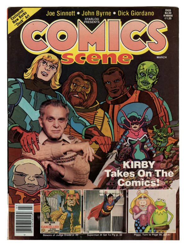 Front cover of COMICS SCENE #2