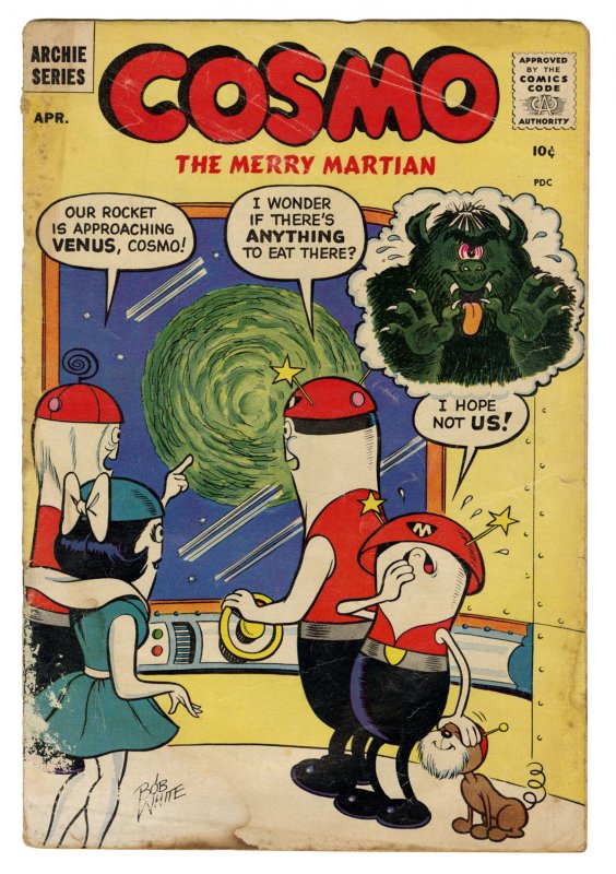 Front cover of COSMO THE MERRY MARTIAN #3