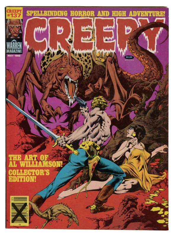 Front cover of CREEPY (1964-85) #137