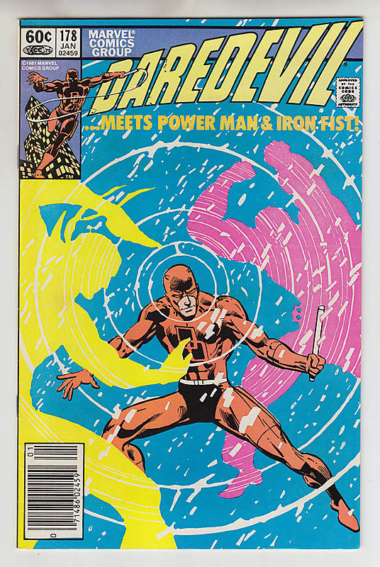 Front cover of DAREDEVIL (1964-98) #178