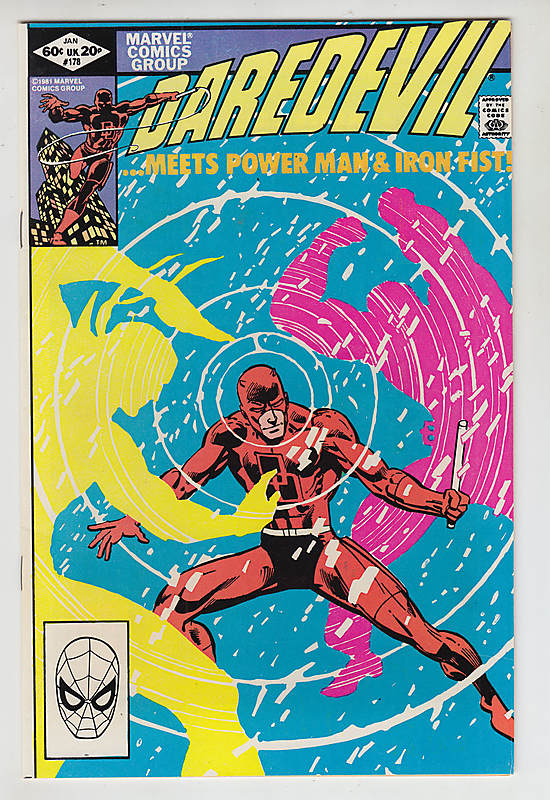 Front cover of DAREDEVIL (1964-98) #178