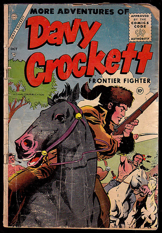 Front cover of DAVY CROCKETT 1955-57 #2