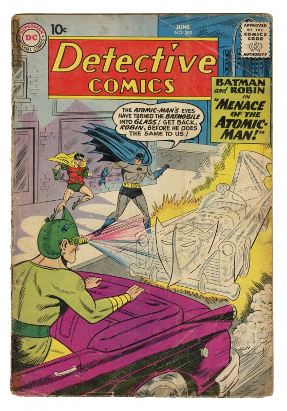 Front cover of DETECTIVE COMICS (1937-2011; 2016-) #280