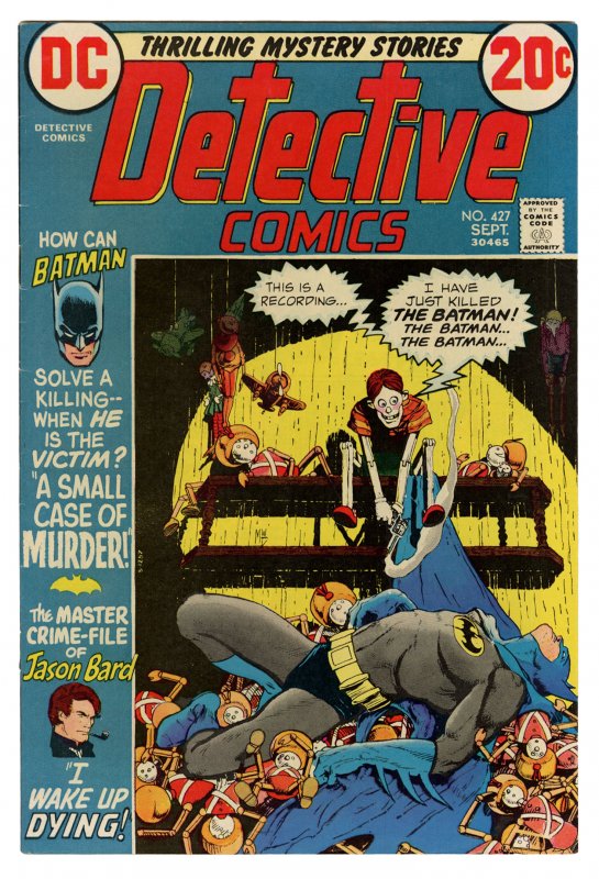 Front cover of DETECTIVE COMICS (1937-2011; 2016-) #427