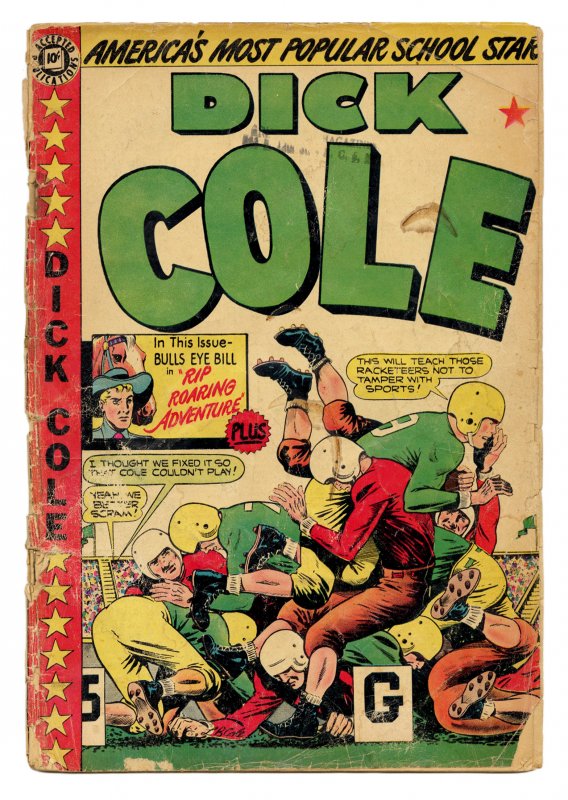 Front cover of DICK COLE (1954 ACCEPTED) #9