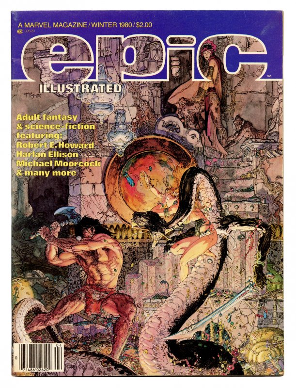 Front cover of EPIC ILLUSTRATED (1980-86) #4
