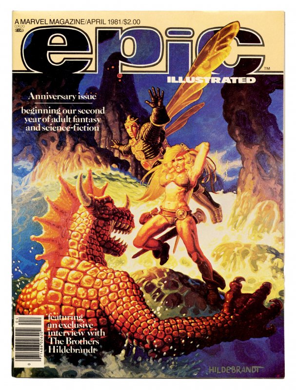 Front cover of EPIC ILLUSTRATED (1980-86) #5