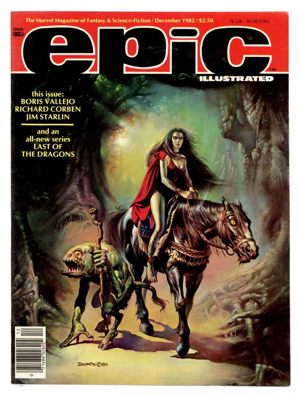 Front cover of EPIC ILLUSTRATED (1980-86) #15