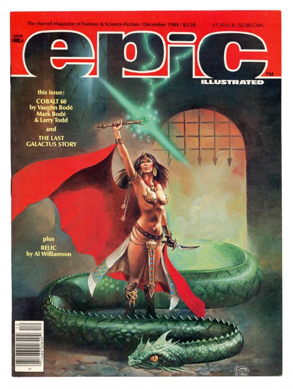 Front cover of EPIC ILLUSTRATED (1980-86) #27