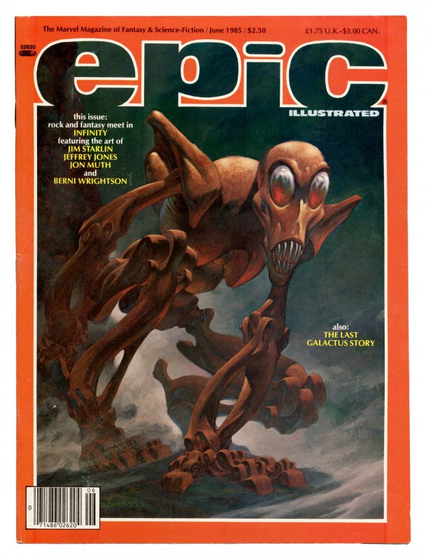 Front cover of EPIC ILLUSTRATED (1980-86) #30