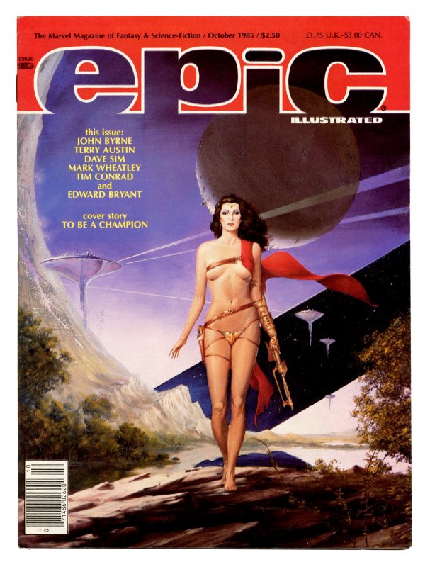 Front cover of EPIC ILLUSTRATED (1980-86) #32