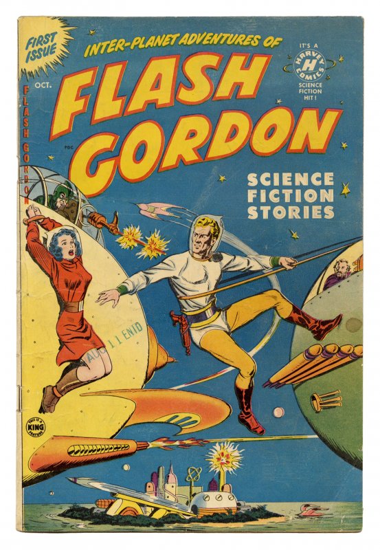Front cover of FLASH GORDON (1950-51) #1