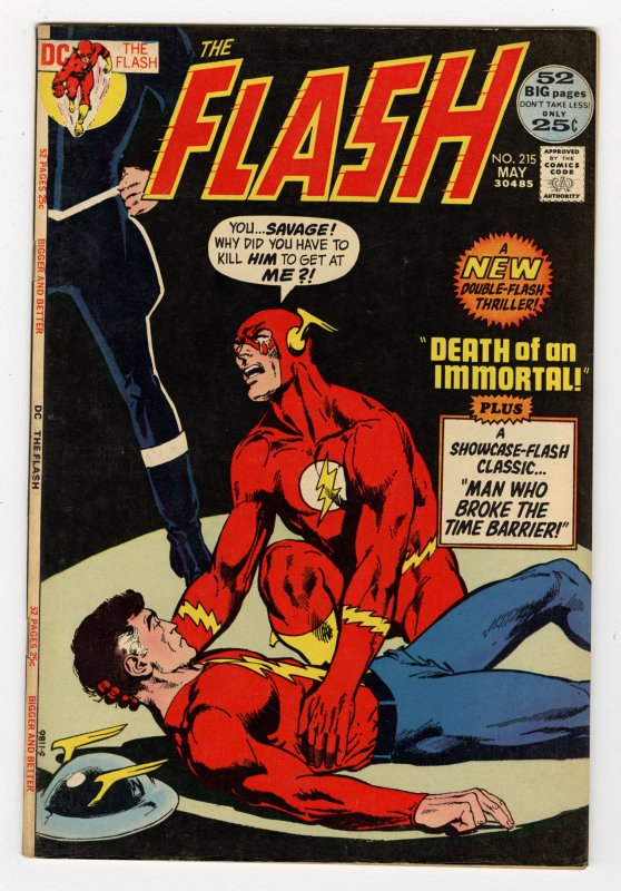 Front cover of FLASH, THE (1959-85) #215