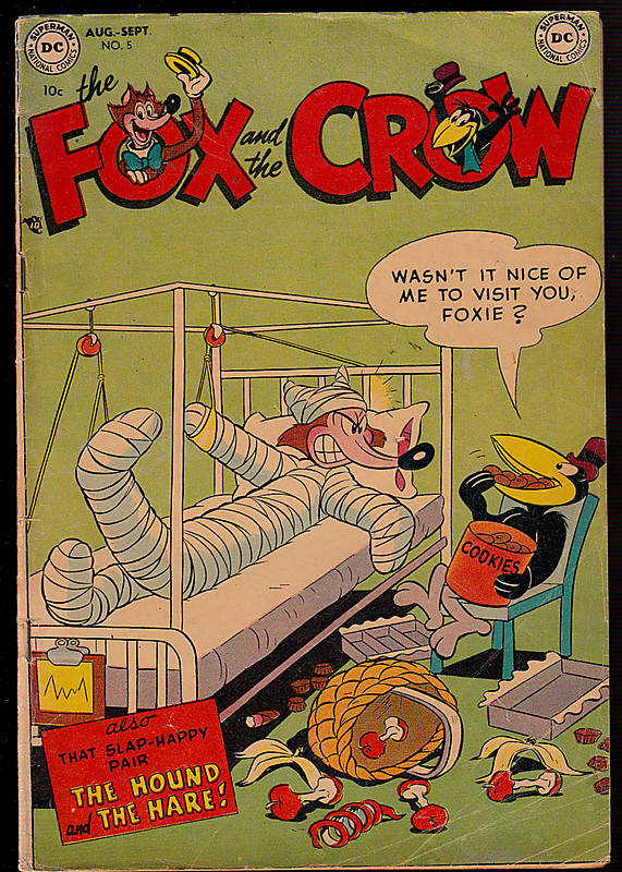 Front cover of FOX AND THE CROW (1951-68) #5