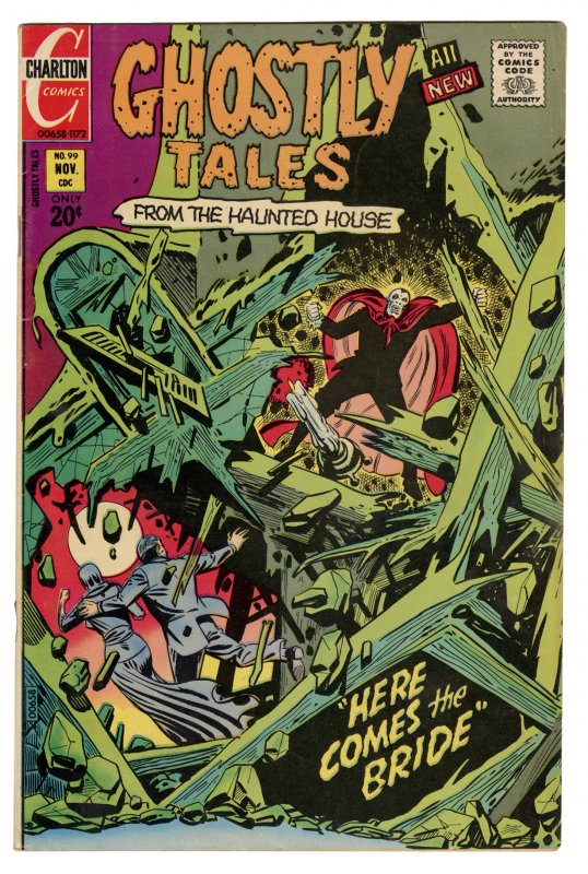 Front cover of GHOSTLY TALES (1966-84) #99
