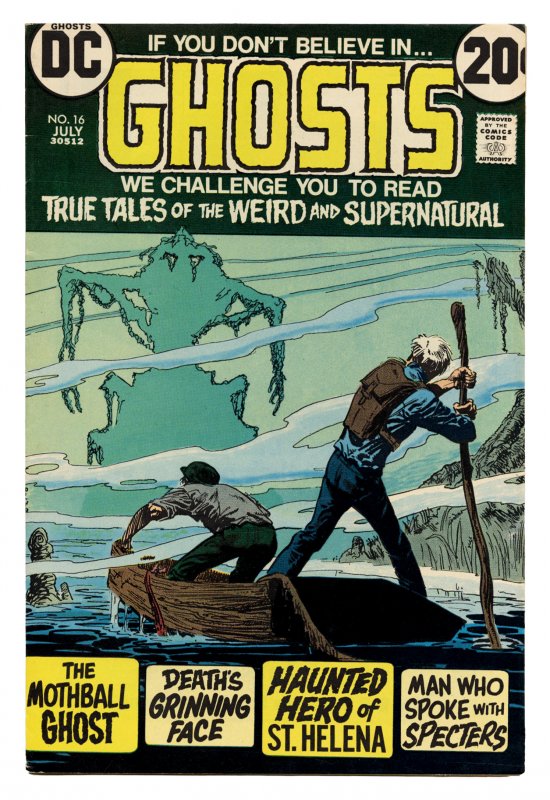 Front cover of GHOSTS (1971-82) #16