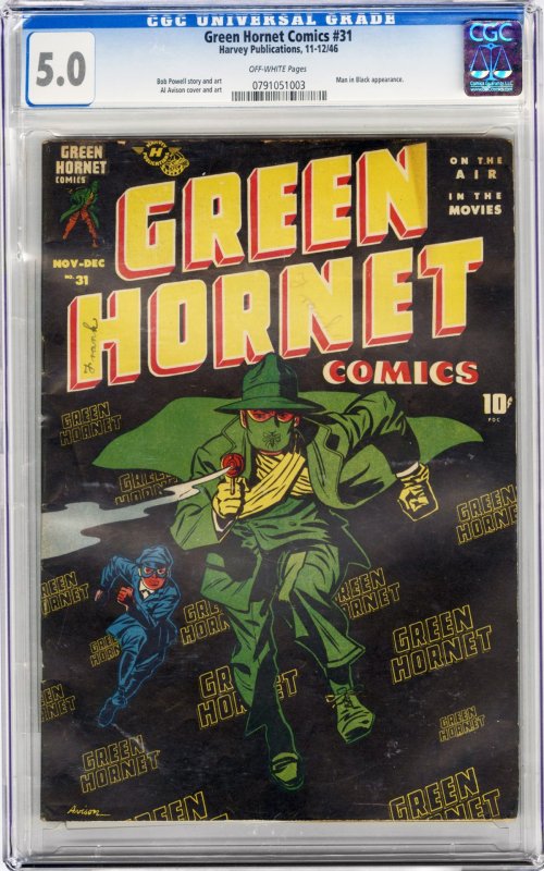 Front cover of GREEN HORNET COMICS (1940-49) #31