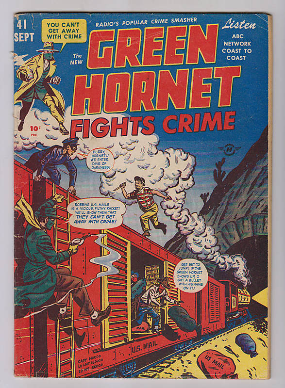 Front cover of GREEN HORNET COMICS (1940-49) #41