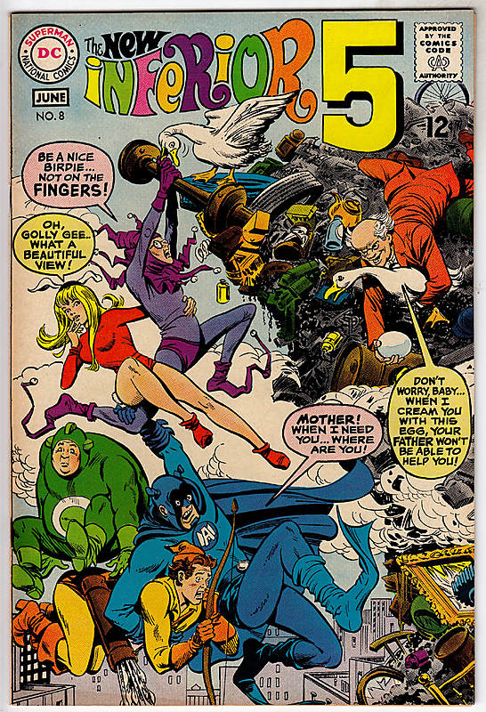 Front cover of INFERIOR FIVE #8